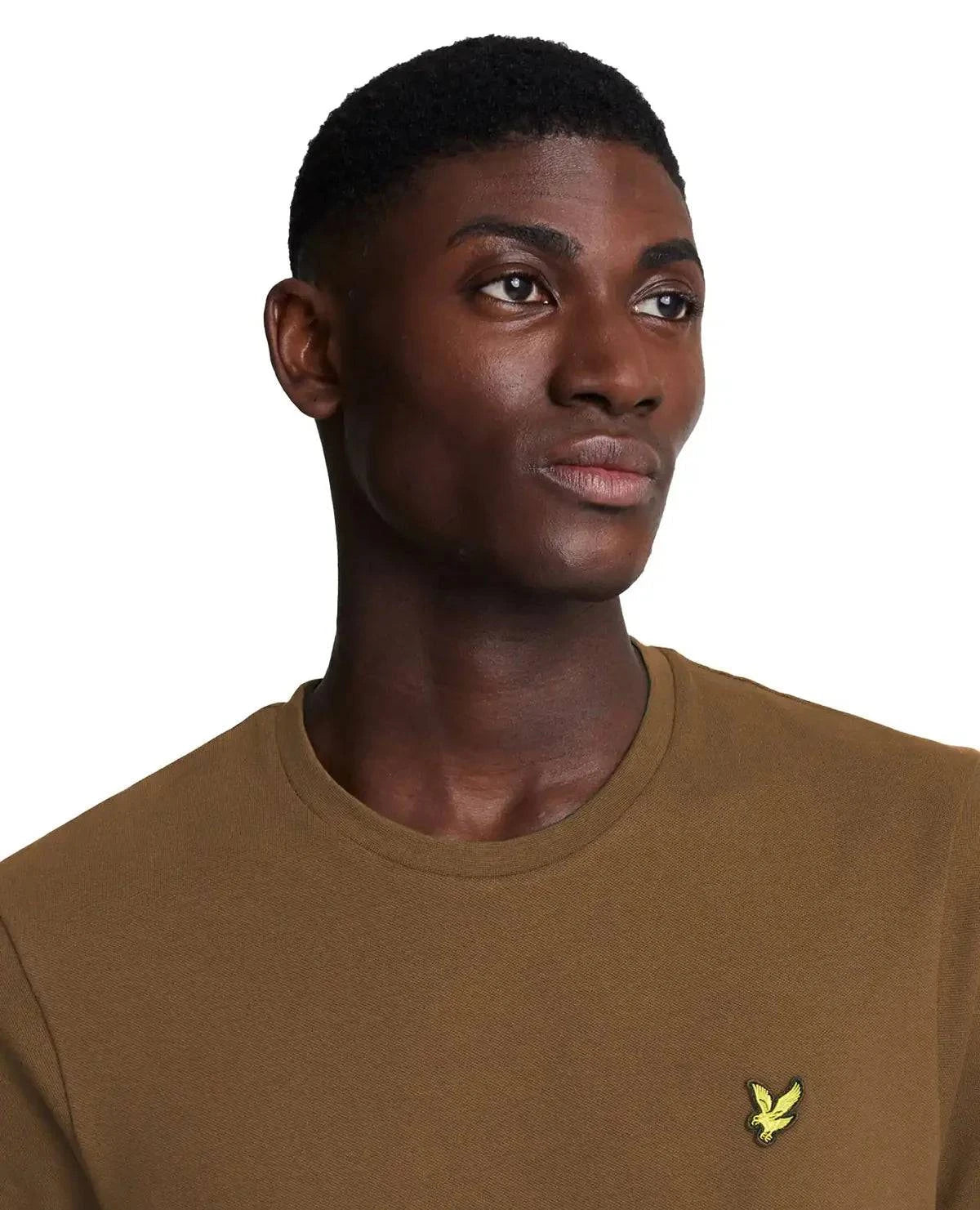 Lyle & Scott Pique T-Shirt In Wild Nettle - RD1 Clothing