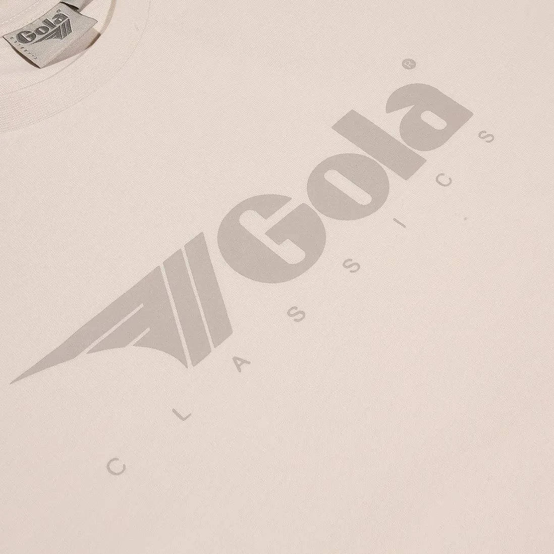 Gola Front Print T-Shirt Ecru - RD1 Clothing