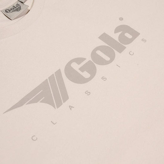 Gola Front Print T-Shirt Ecru - RD1 Clothing