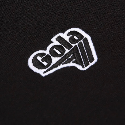 Gola Logo Taped Ringer T-Shirt Black - RD1 Clothing