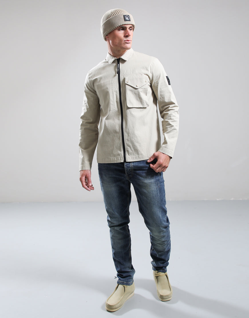 Marshall Artist Vena Overshirt Stone