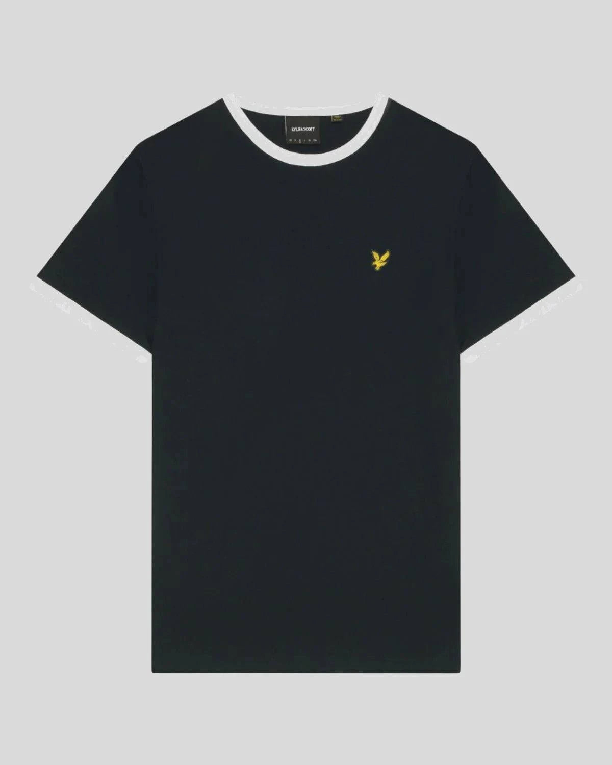 Lyle & Scott Ringer T-Shirt Navy/White - RD1 Clothing