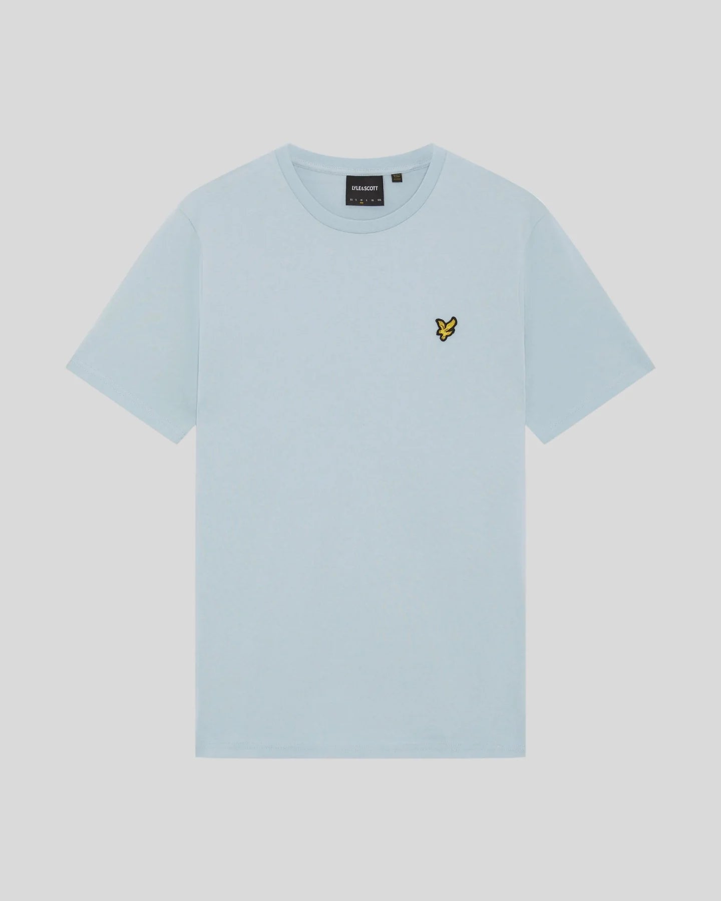 Lyle & Scott Cotton Crew Neck T-Shirt Opal Blue