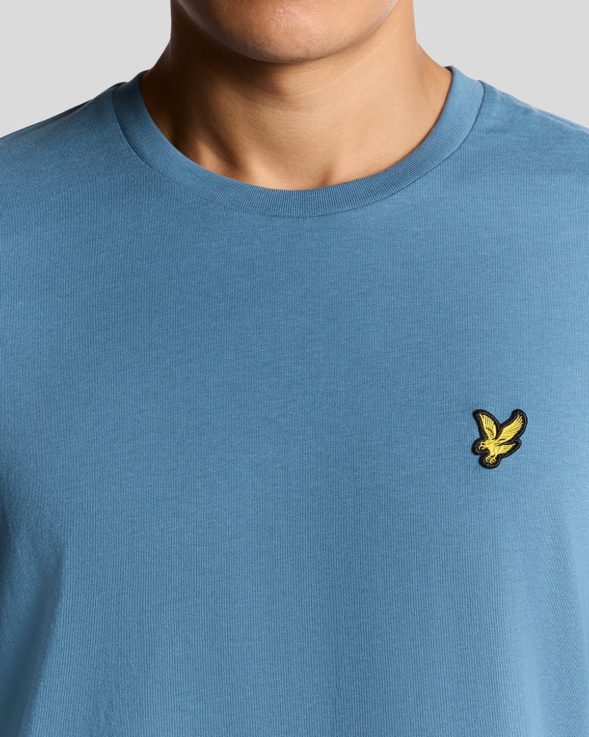 Lyle & Scott Cotton Crew Neck T-Shirt Ocean Sky