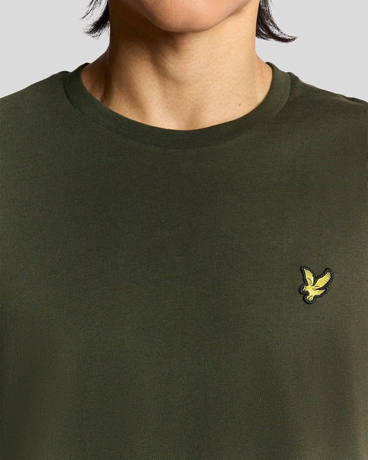 Lyle & Scott Cotton Crew Neck T-Shirt Deep Depths - RD1 Clothing