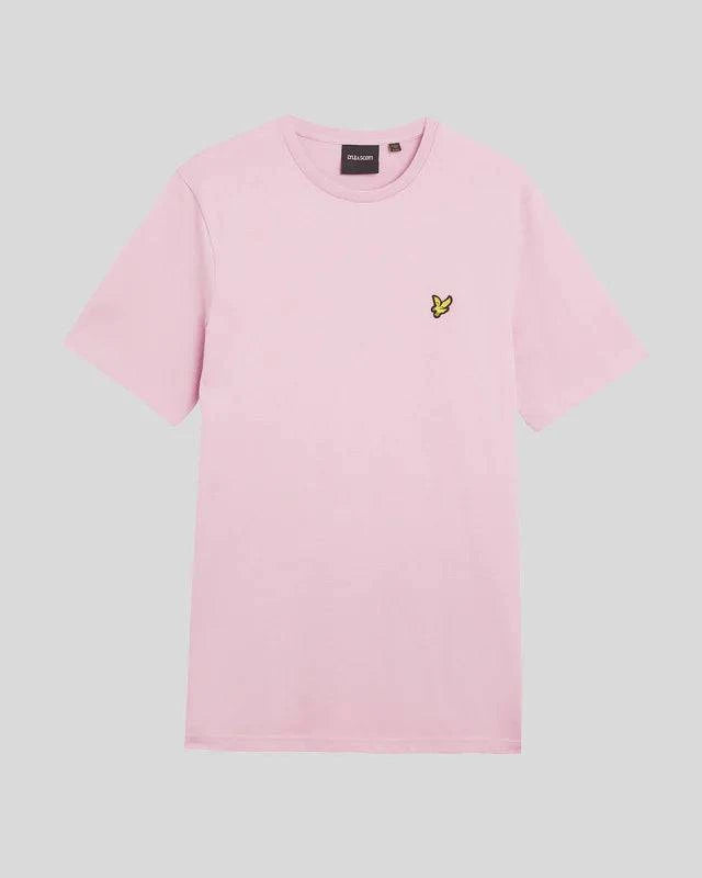 Lyle & Scott Plain T-Shirt Light Pink - RD1 Clothing