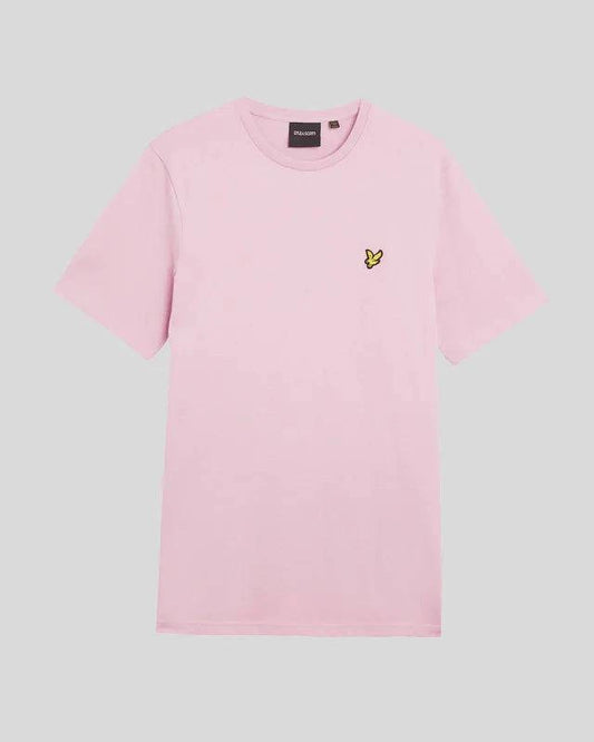 Lyle & Scott Plain T-Shirt Light Pink - RD1 Clothing