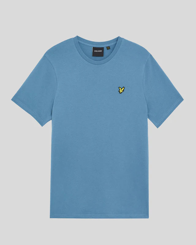 Lyle & Scott Cotton Crew Neck T-Shirt Ocean Sky