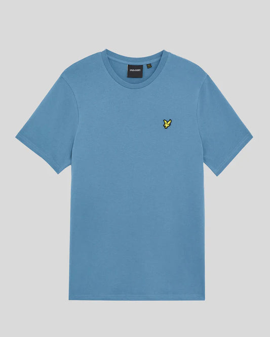 Lyle & Scott Cotton Crew Neck T-Shirt Ocean Sky - RD1 Clothing