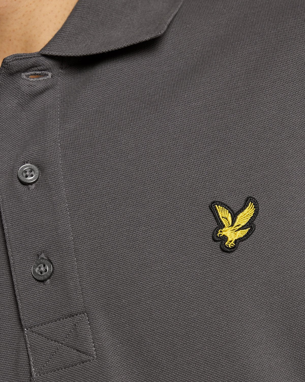 Lyle & Scott Cotton Polo Shirt Shadow