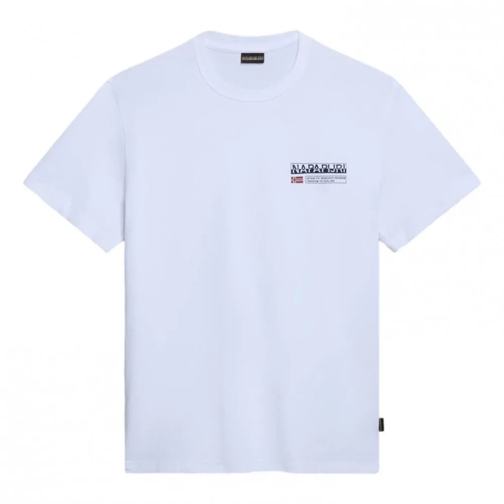 Napapijri Kasba Tee In Bright White