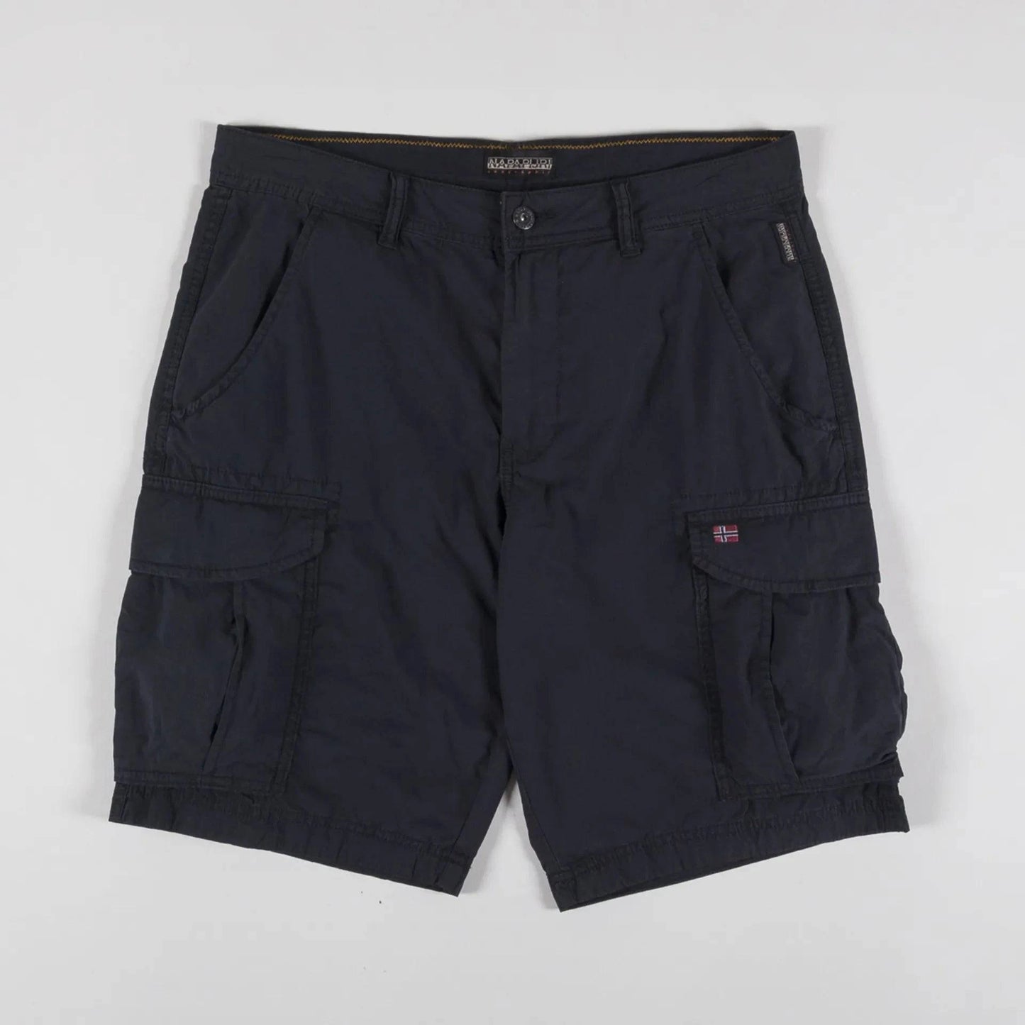 Napapijri Noto 2.0 Jogger Sweat Short In Black - RD1 Clothing