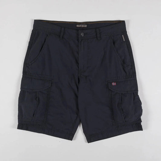 Napapijri Noto 2.0 Jogger Sweat Short In Black - RD1 Clothing