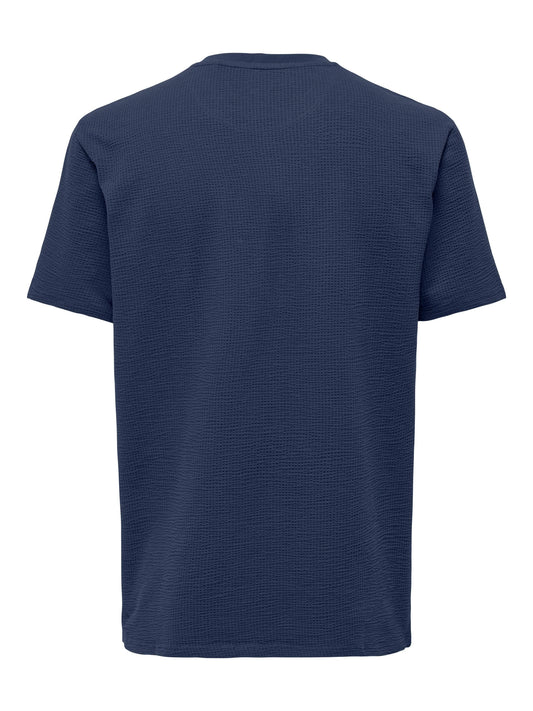 Only and Sons Onskain T-shirt Navy - RD1 Clothing