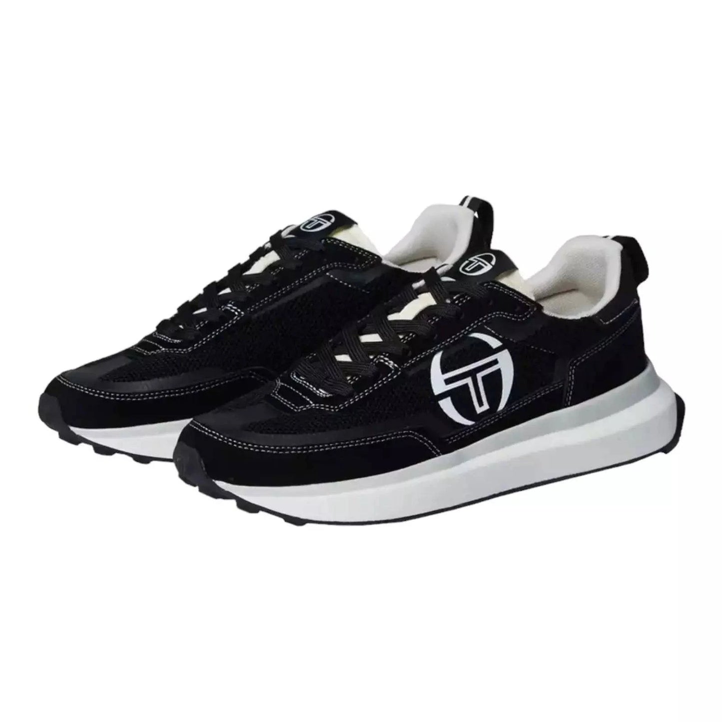 Sergio Tacchini 70's Racer Trainers Black - RD1 Clothing