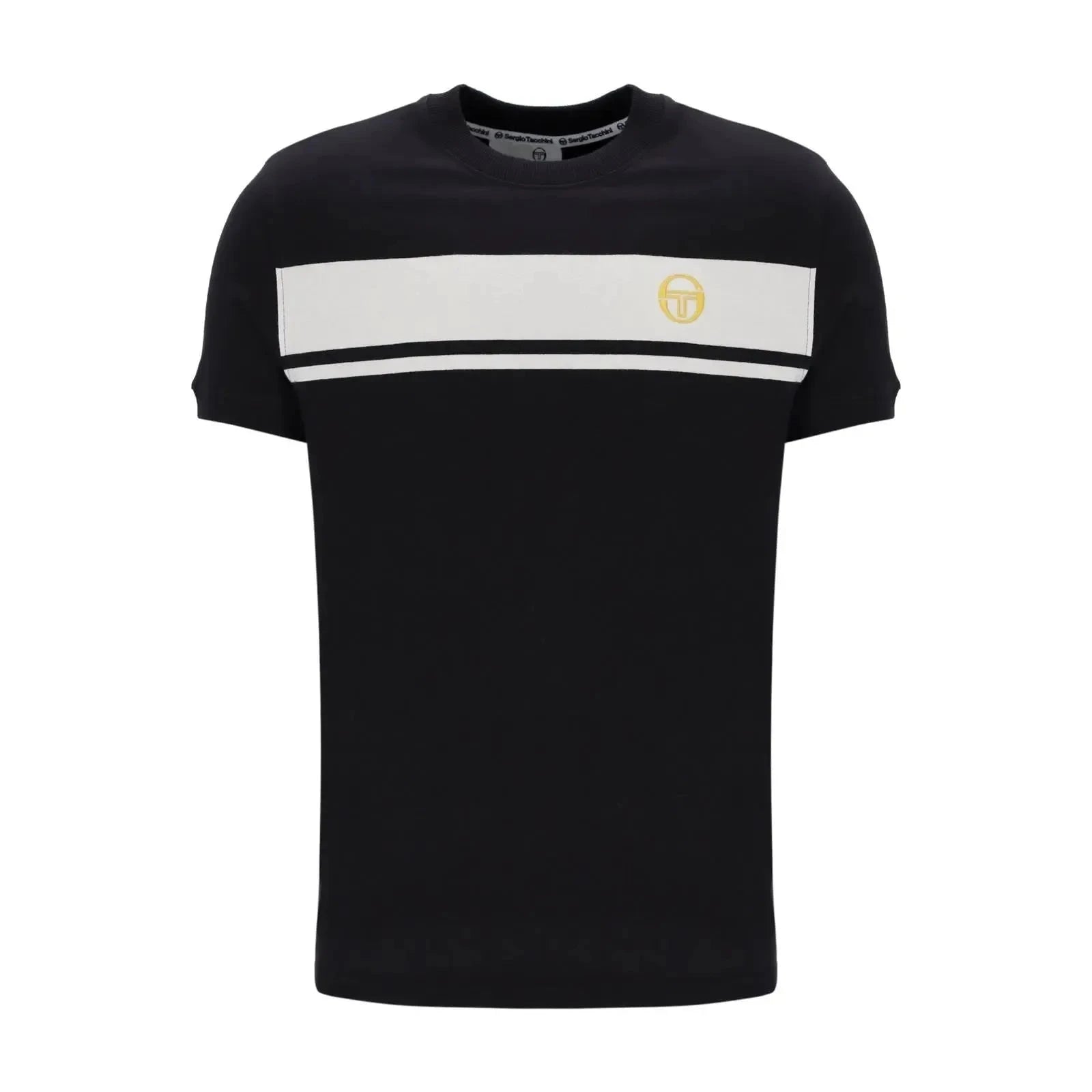 Sergio Tacchini Master Crew Neck T-Shirt In Black