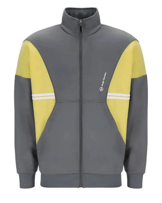 Sergio Tacchini Blow Track Top In Quiet Shade/ Lemon Drop/ White - RD1 Clothing