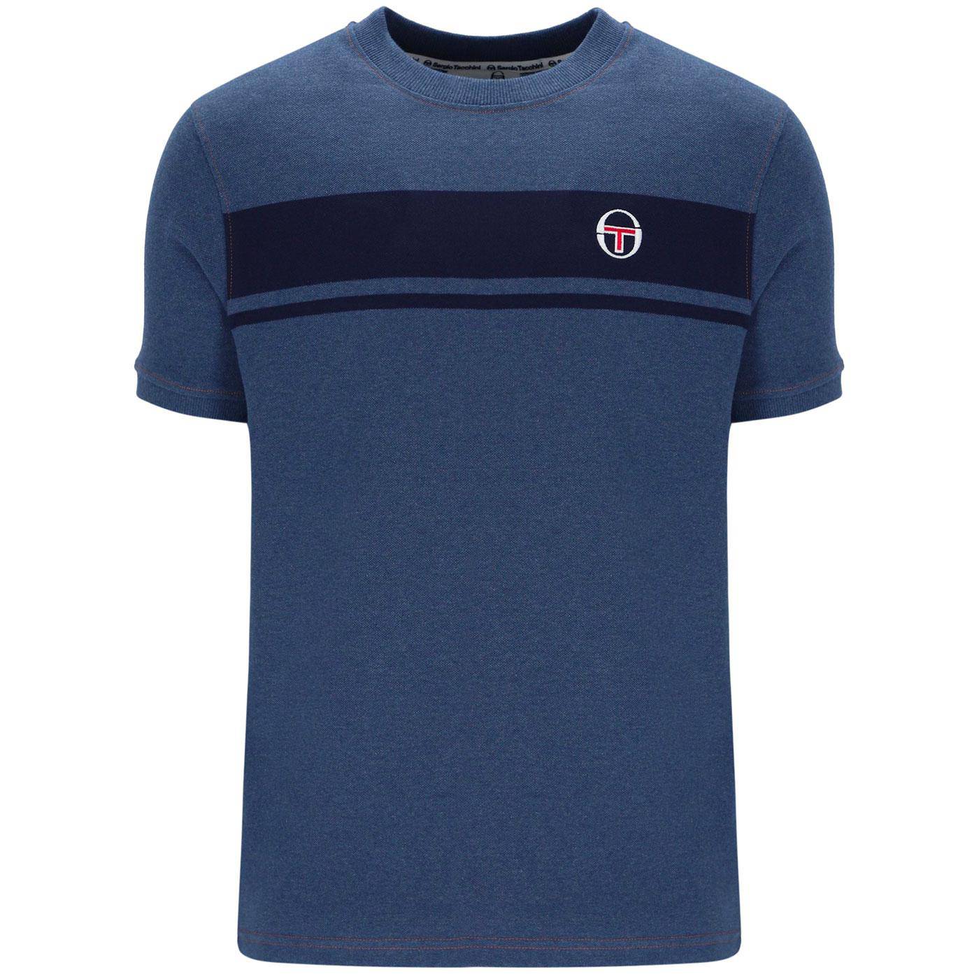 Sergio Tacchini Denim Master T-shirt Mid Denim - RD1 Clothing