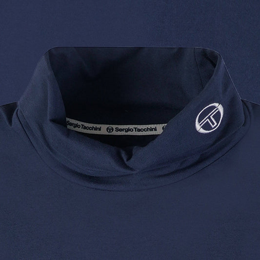 Sergio Tacchini Edward Roll Neck Martime Blue - RD1 Clothing