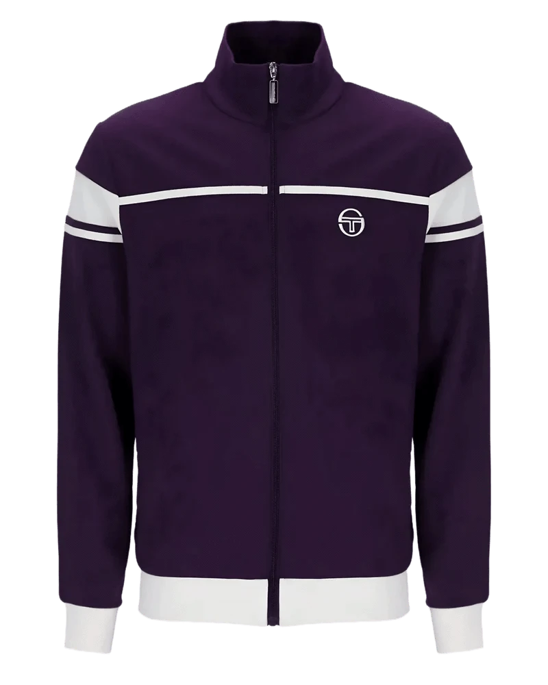 Sergio Tacchini New Damarindo Track Top Purple/Gardenia - RD1 Clothing