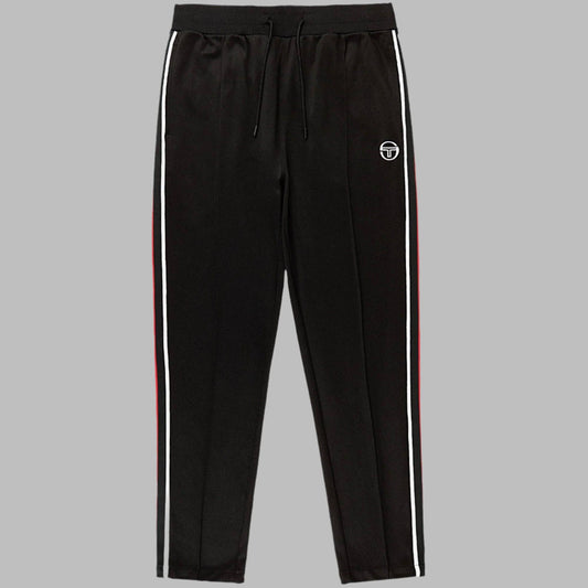 Sergio Tacchini Renshaw Striped Track Bottoms Black - RD1 Clothing