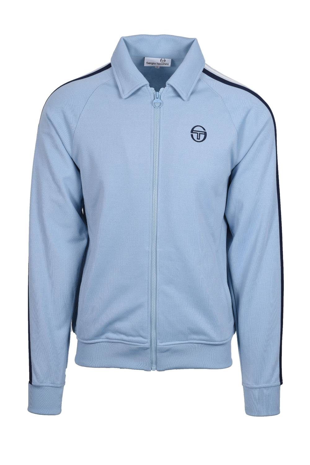 Sergio Tacchini Renshaw Tape Track Top Celestial Blue - RD1 Clothing