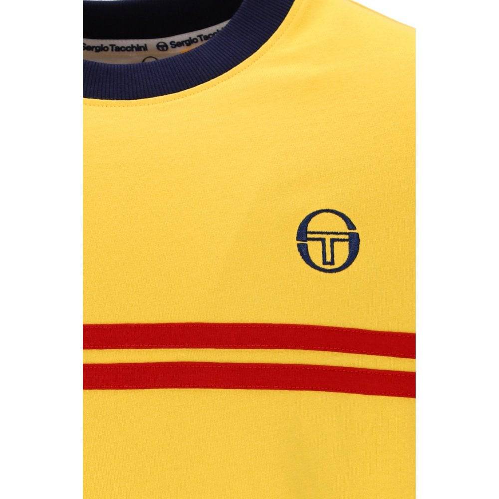 Sergio Tacchini Supermac T-Shirt Daffodil/ Nautical Blue / Adrenaline Rush - RD1 Clothing
