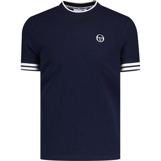 Sergio Tacchini New Iceberg T-Shirt in Maritime Blue - RD1 Clothing