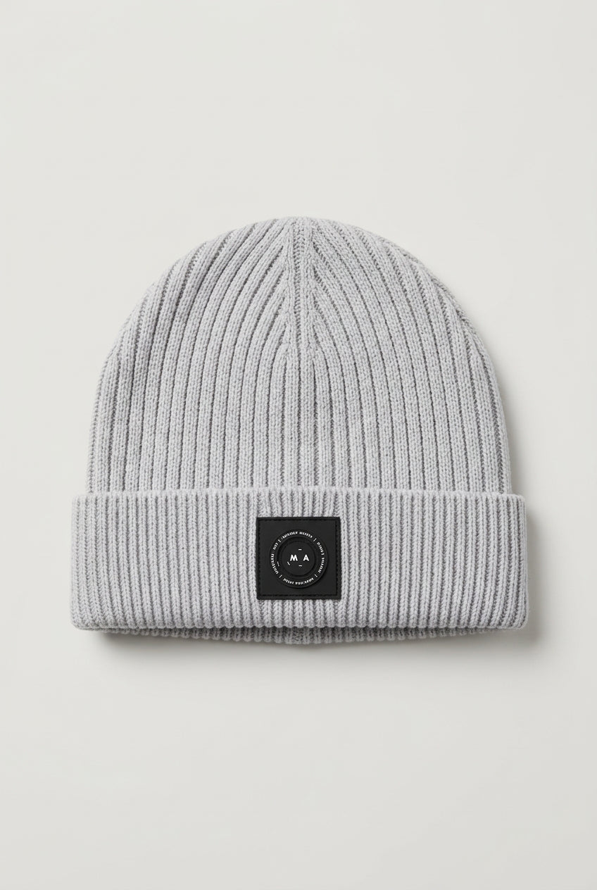 Marshall Artist Siren Cable Knit Beanie Hat Wolf Grey