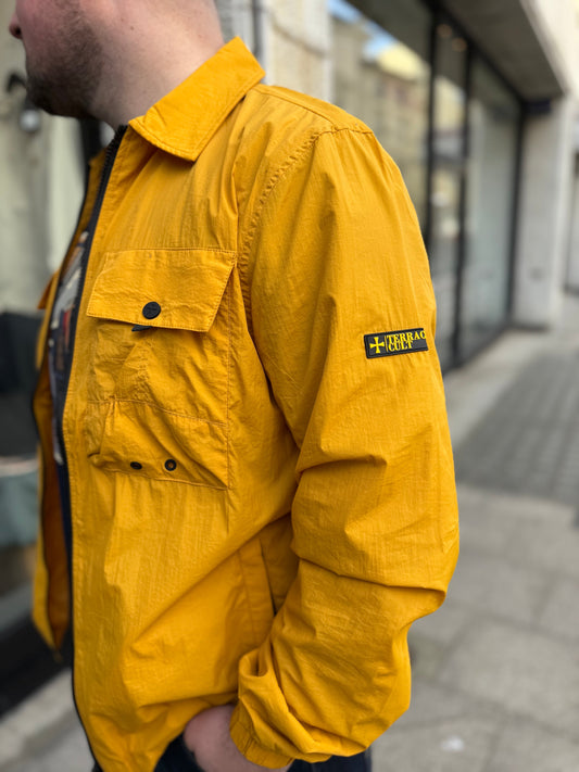 Terrace Cult Salvatore Overshirt in Mustard - RD1 Clothing