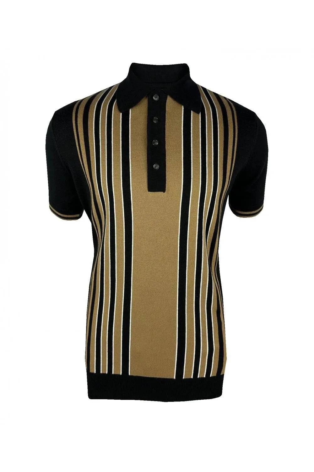 Trojan Stripe Front Panel Polo TR/8914 - RD1 Clothing