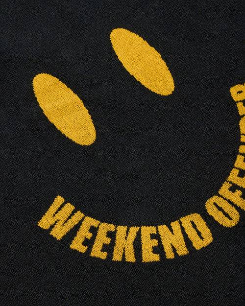 Weekend Offender Beach Towel Black/Yellow - RD1 Clothing