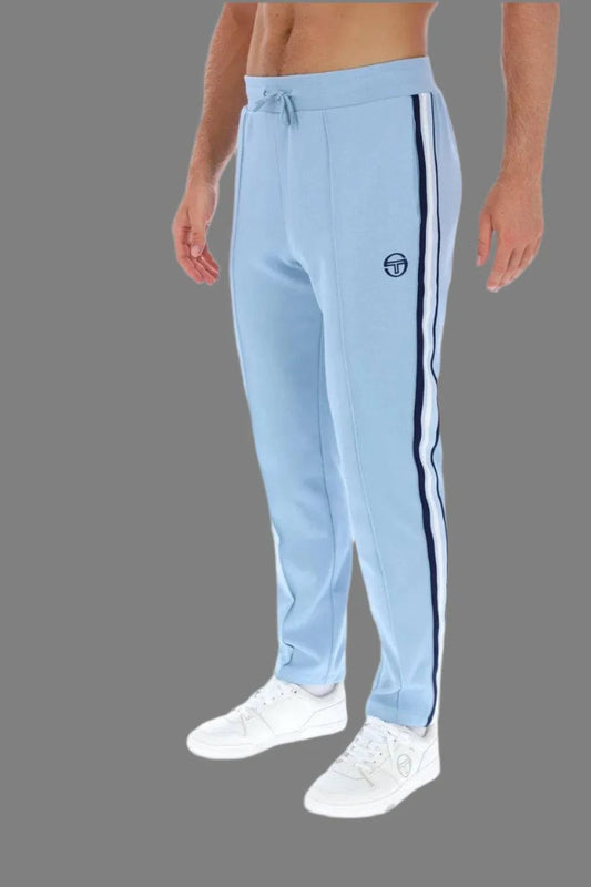 Sergio Tacchini Renshaw Striped Track Bottoms Celestial Blue - RD1 Clothing
