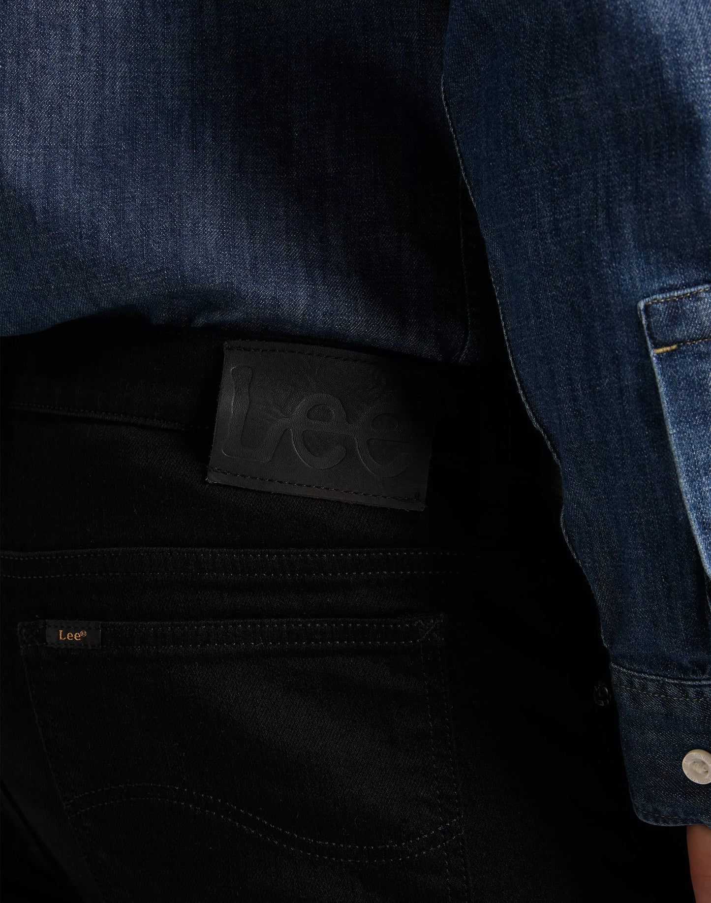 Lee Jeans Daren Straight Fit in Clean Black - RD1 Clothing
