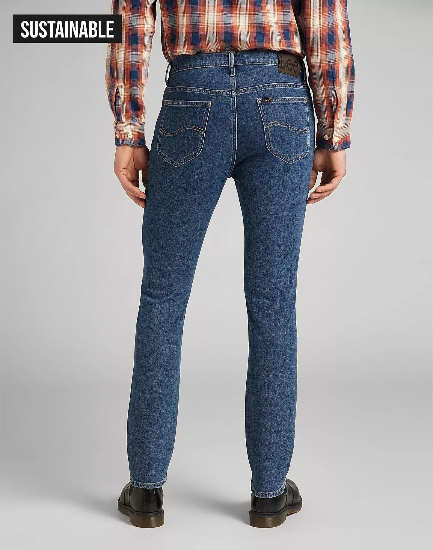 Lee Jeans Rider Slim Fit Mid Wash - RD1 Clothing