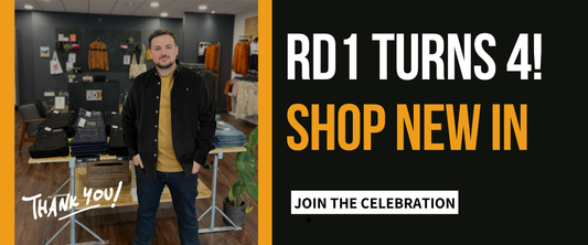 RD1 Clothing Turns 4 This Bank Holiday Weekend!