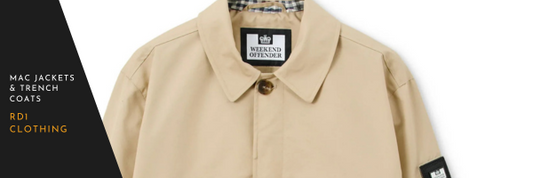 Autumn Outerwear Spotlight: The Best Men’s Mac Jackets & Trench Coats at RD1