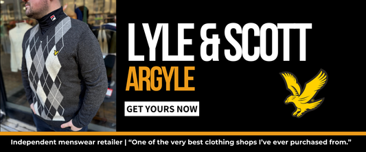 Brand New Lyle & Scott Argyle Knit Jumpers – Exclusively at RD1 Clothing
