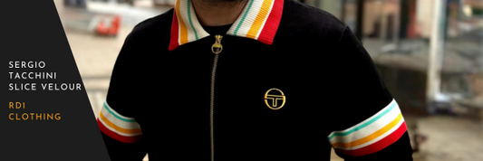 Sergio Tacchini Slice Velour Track Top