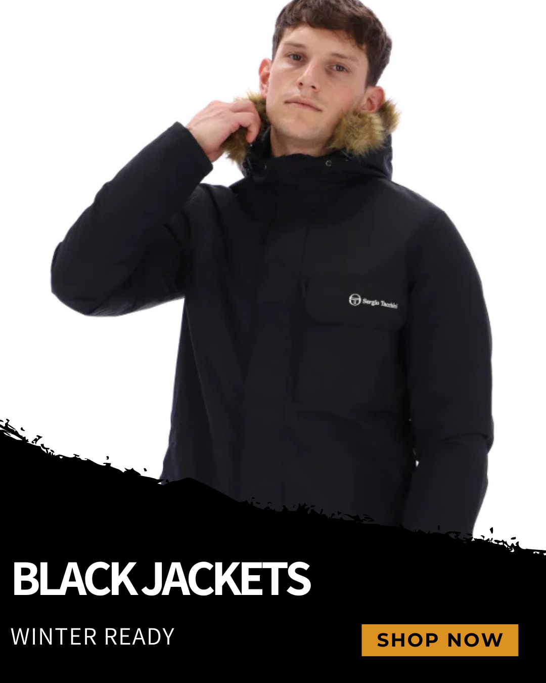 Men's Black Jacket Collection