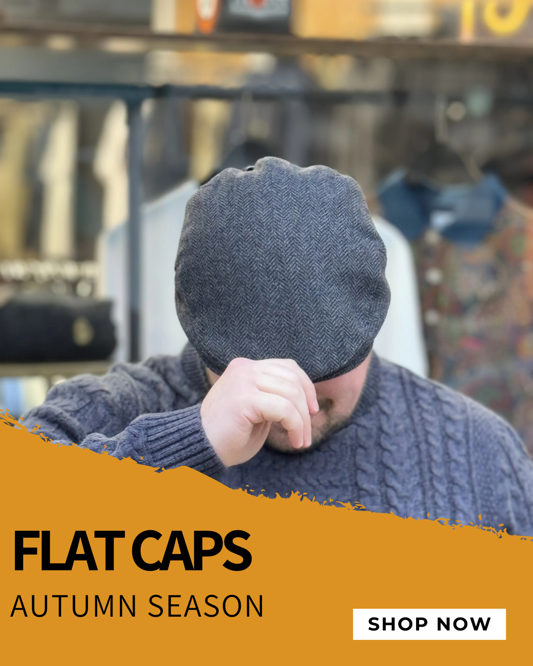 Flat Caps for Men Collection