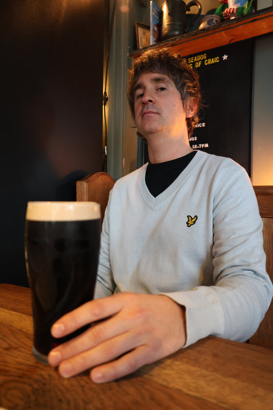 Lyle & Scott Cotton V Neck Jumper Opal Blue - RD1 Clothing