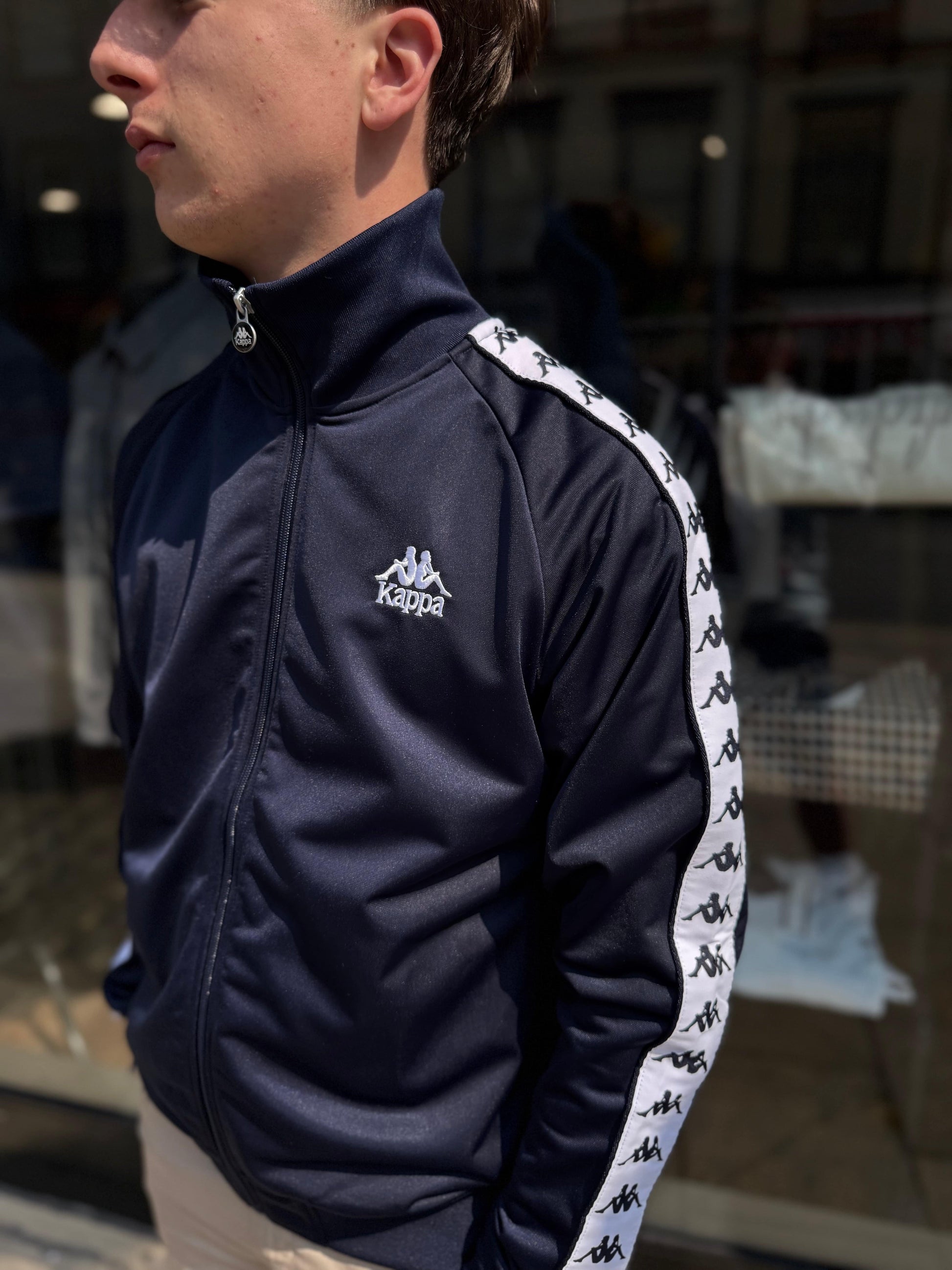 Kappa Lyman Track Top Navy - RD1 Clothing