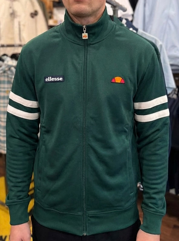 Ellesse Roma Track Top Dark Green - RD1 Clothing