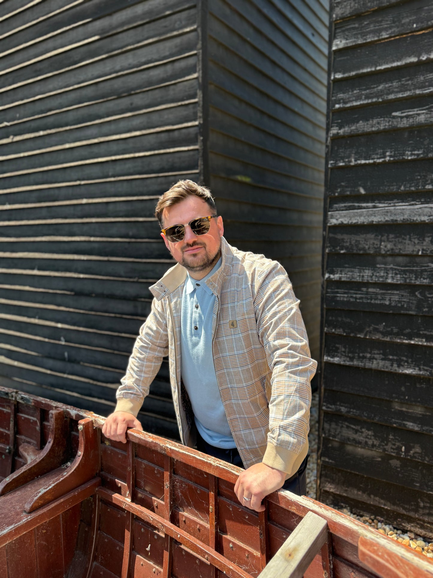 Gabicci Vintage Theo Harrington Jacket in Adriatic
