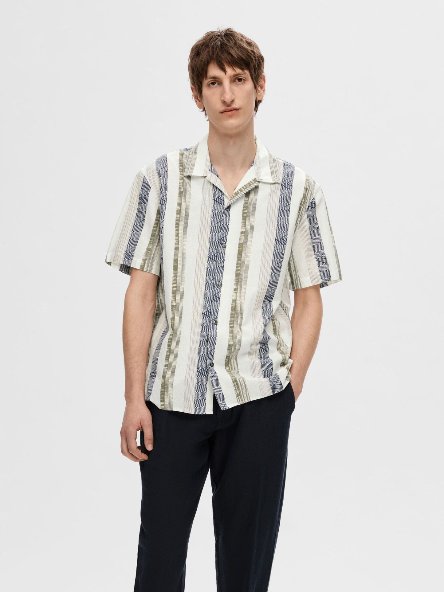 Selected Homme Linen SS Shirt