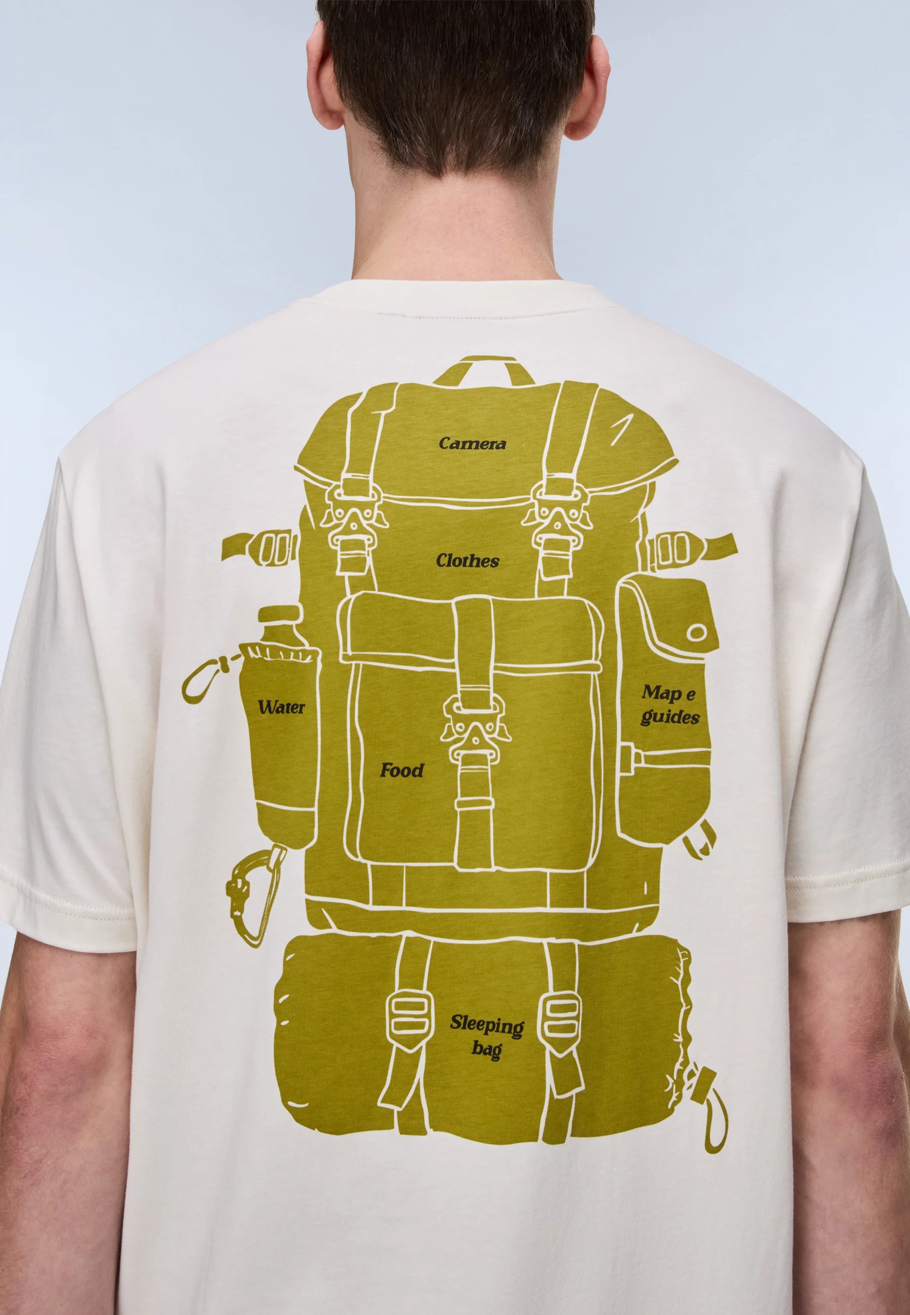 Napapijri S-Flint T-Shirt White Whisper - RD1 Clothing