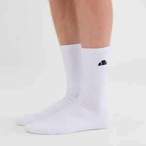Ellesse Alacre Socks (5 Pack) White