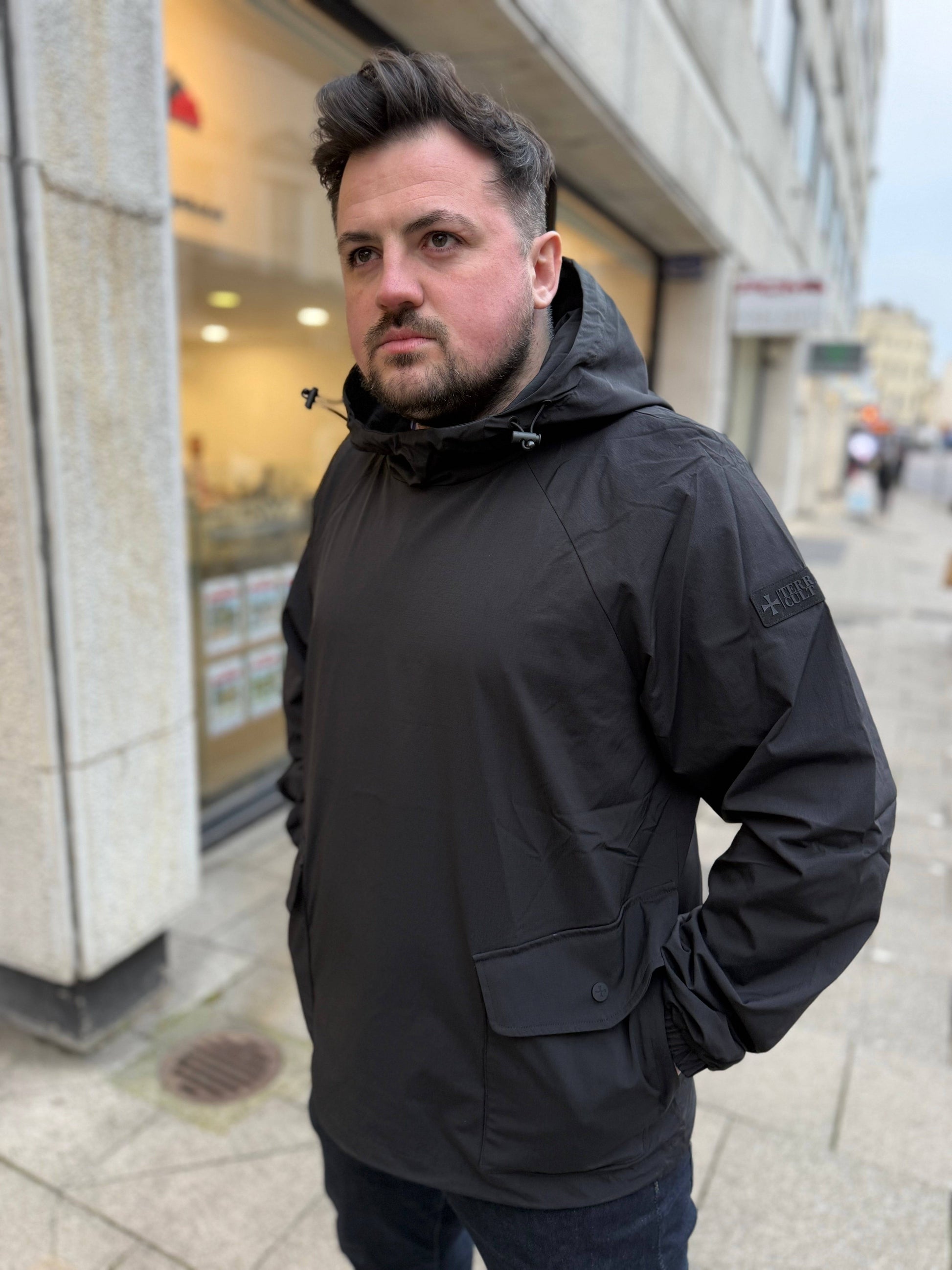 Terrace Cult Maine Smock Black1