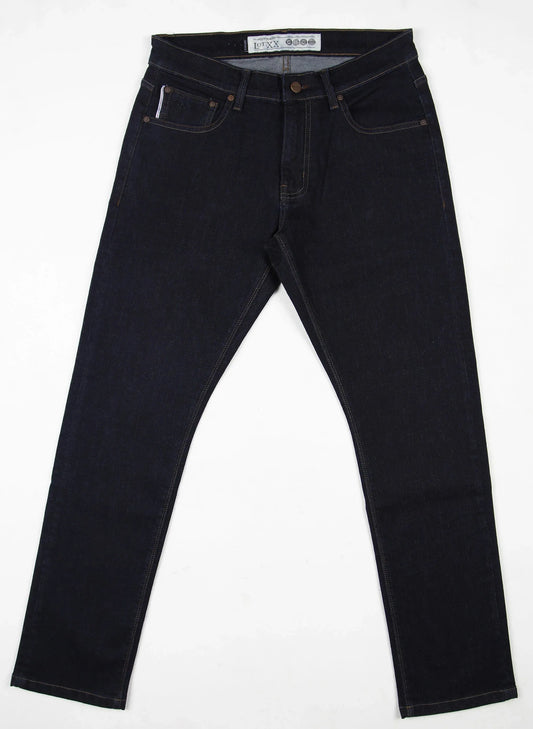 MishMash Tapered Fit Mid Stretch Lot XX Shadow Raw Jeans